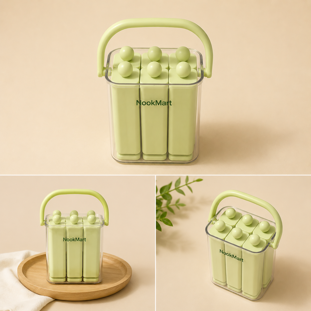 NookPop Reusable Popsicle Mold Container